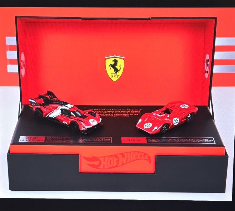 Hot Wheels RLC Heritage FERRARI Set Of 2 Vehicle