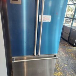 End Of Year Sale Viking 36 Inch French Door Counter Depth 19.8 Cu Ft RVFFR336SS