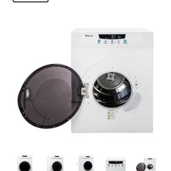Magic Chef 3.5 cu. ft. Compact Electric Dryer, White