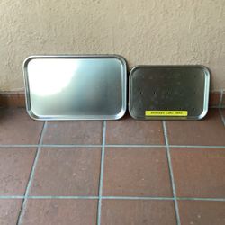 Stainless Steel Trays for Tattoo Barber Beauty Etc $25 