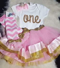 1st birthday tutu set