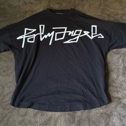 Palm Angels Desert Logo Tee 'Black/White'