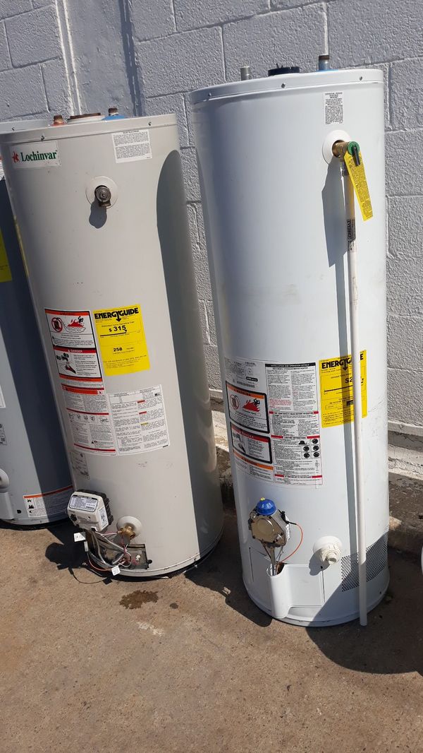 Various New And Used Gas Or Electric 40 Gal Hot Water Heater For Sale various-new-and-used-gas-or-electric-40-gal-hot-water-heater-for-sale