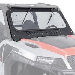 KEMIMOTO Glass Windshield Compatible with Polaris General 1000, XP 1000, 4 1000 2016-2025 Front UTV Windshield DOT Approved Laminated Safety Glass Win