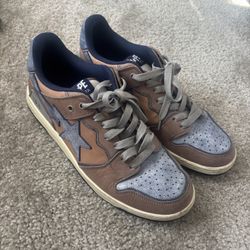 BAPE SK8 STA #3 Brown/Blue US MENS 12