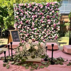 Flower Wall Backdrop