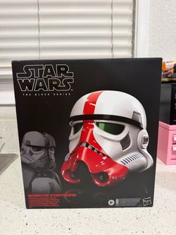 Star Wars incinerator trooper black series helmet