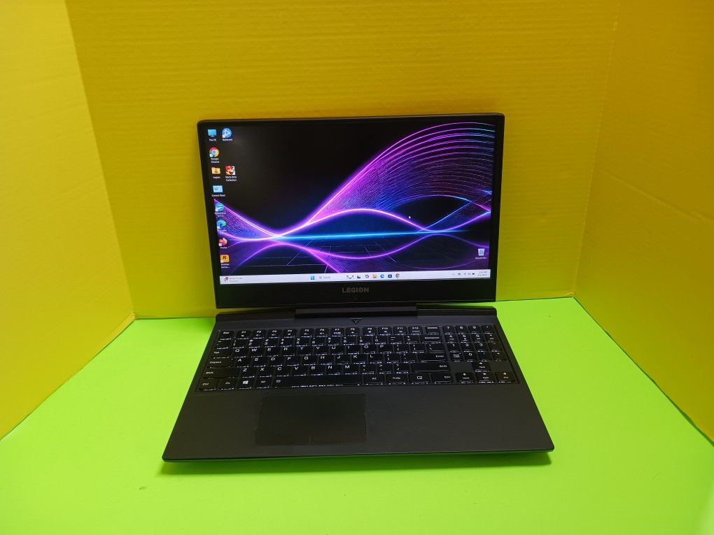 Gaming SUPER Laptop Lenovo LEGION 9th Gen i7 9750H 32Gb RAM +Geforce GTX 1660Ti , Games In 