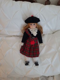 Porcelain doll from england