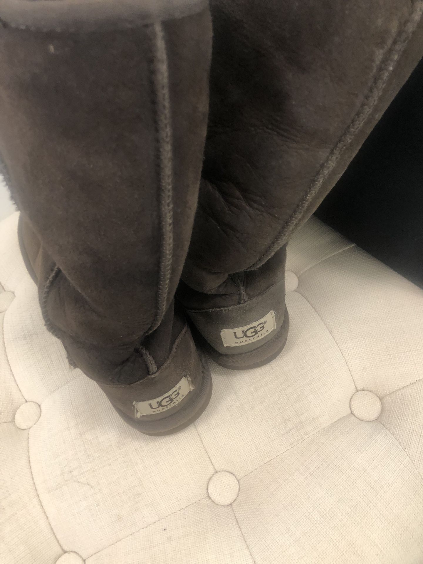 Ugg Women’s Booths Size 4 Tall Ones Real