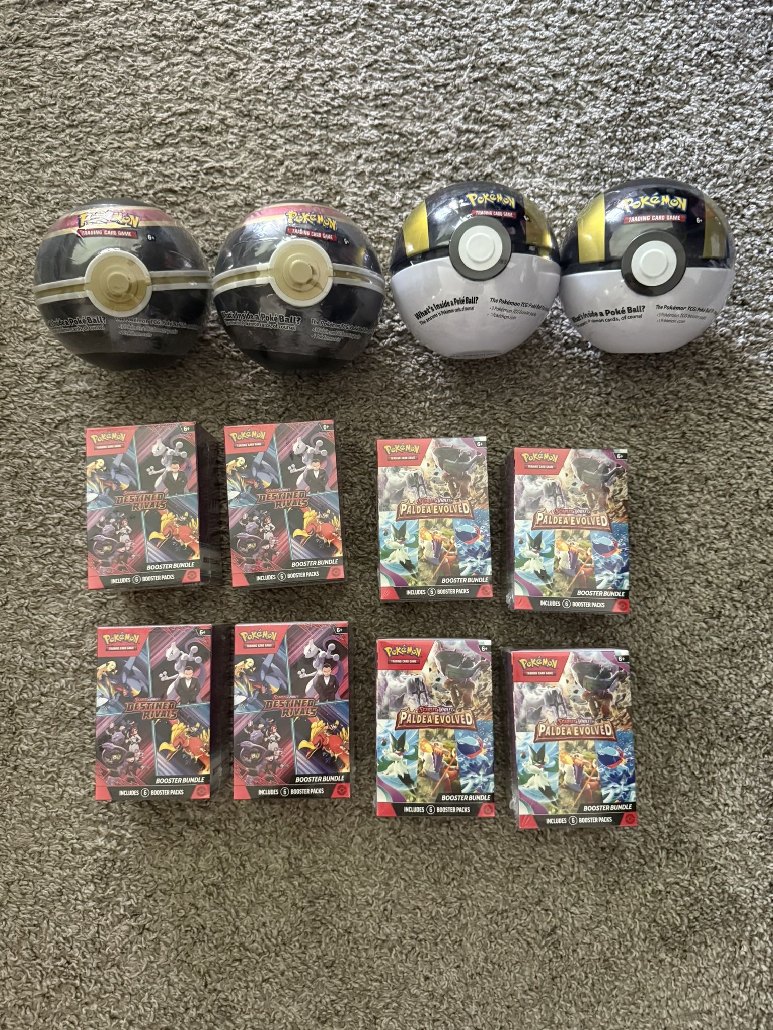 Pokemon Paldean Fates, Destined Rivals, Tins