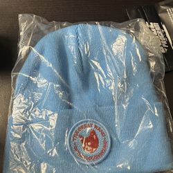 Light blue camp flog gnaw beanie 