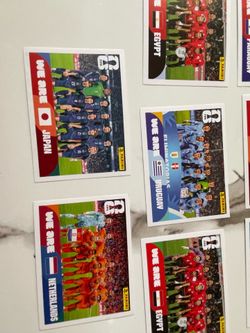 FIFA World Cup Team Stickers