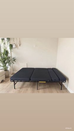 Queen mattress with bed