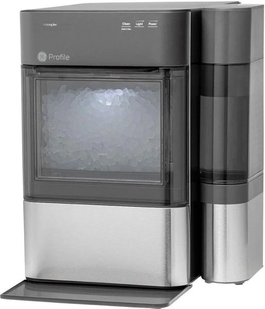 GE Profile Opal 2.0 with 0.75 Gallon Tank, Chewable Crunchable Countertop Nugget Ice Maker, Scoop included, 38 lbs in 24 hours, Pellet Ice Machine wit