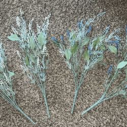4 piece artificial stems 