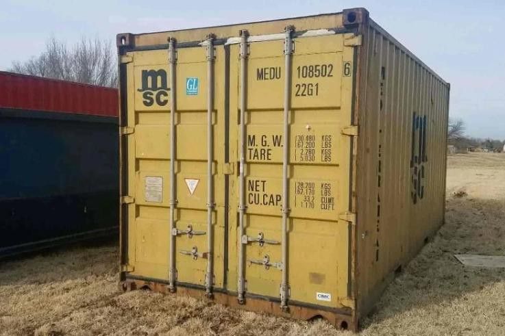 Used 20ft Shipping Container Available in Arcata, California