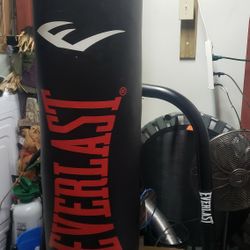 Everlast 100lb Punching Bag w/stand