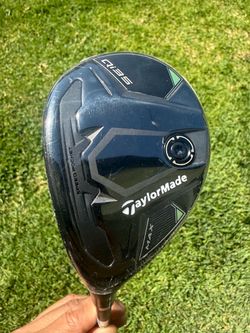 New LH TaylorMade Qi35 Max 4 23* Rescue Hybrid Fujikura Airspeeder 50 R