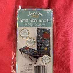 Kids Cot With Sleeping Bag