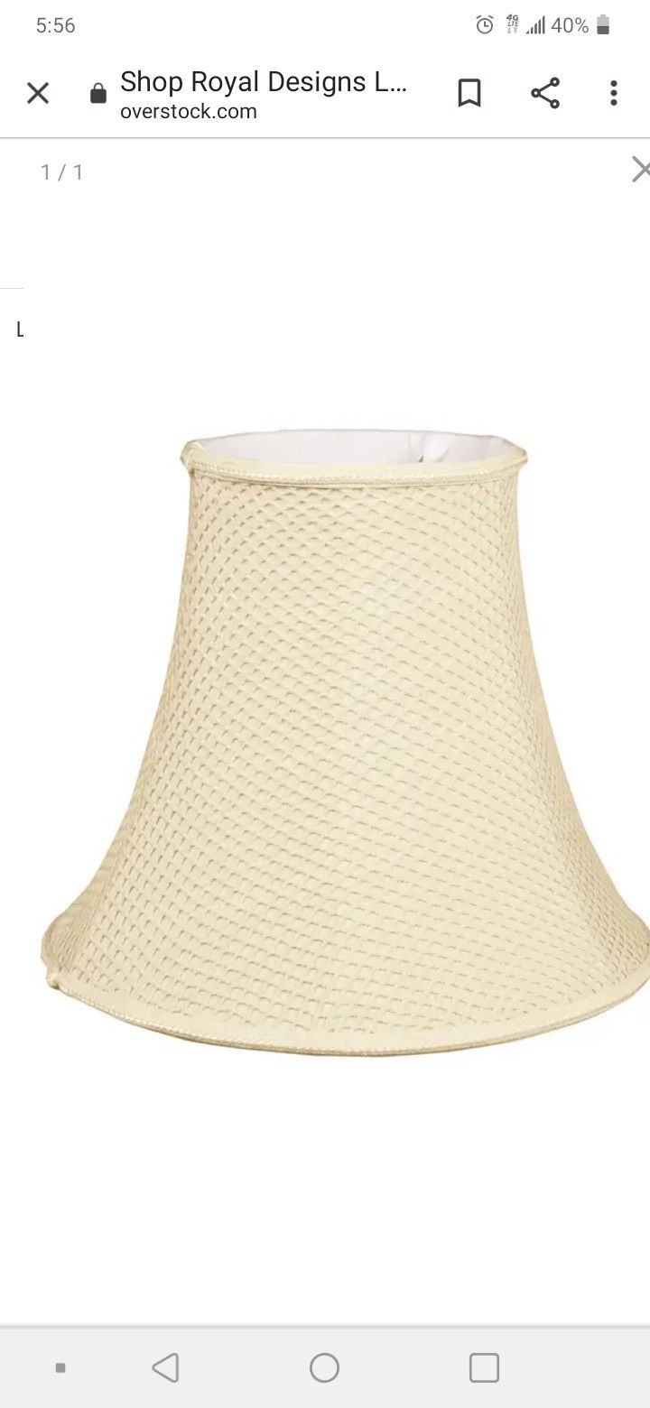 Fishnet lamp shade ONLY