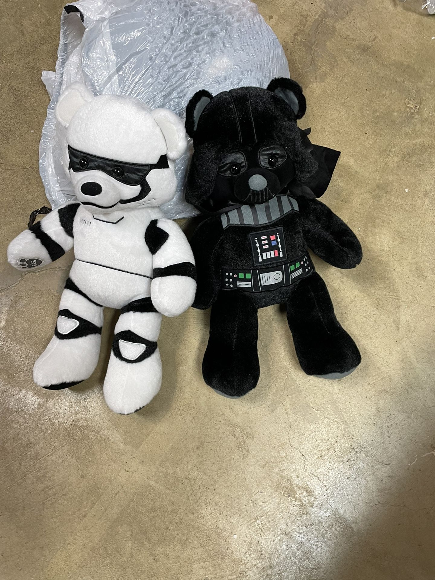 Build A Bear Star Wars Collection Lot Of 2