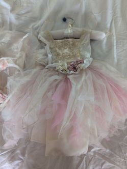 Fairy costume with wings and headband 3T