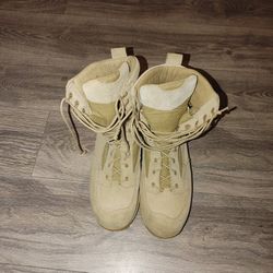 Danner 8" Mens Desert TFX Rough-Out Tan GTX 400G Combat Boots