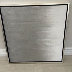 Framed Canvas Glitter Picture 