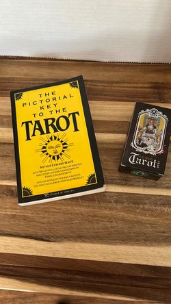 Tarot cards and book