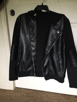 Guess leather jacket