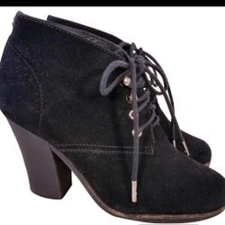 MICHAEL KORS ANKLE SUEDE BOOTS LACES SIZE US 8.5
