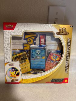 Pokémon TCG 30th Celebration Poster Collection Box