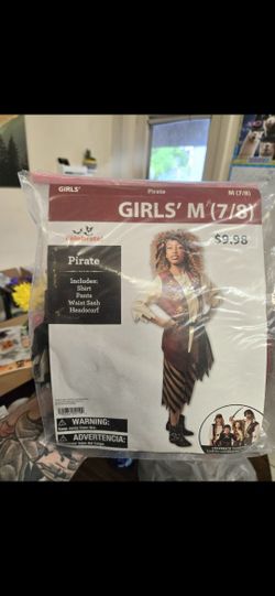 Girl's Pirate Costume