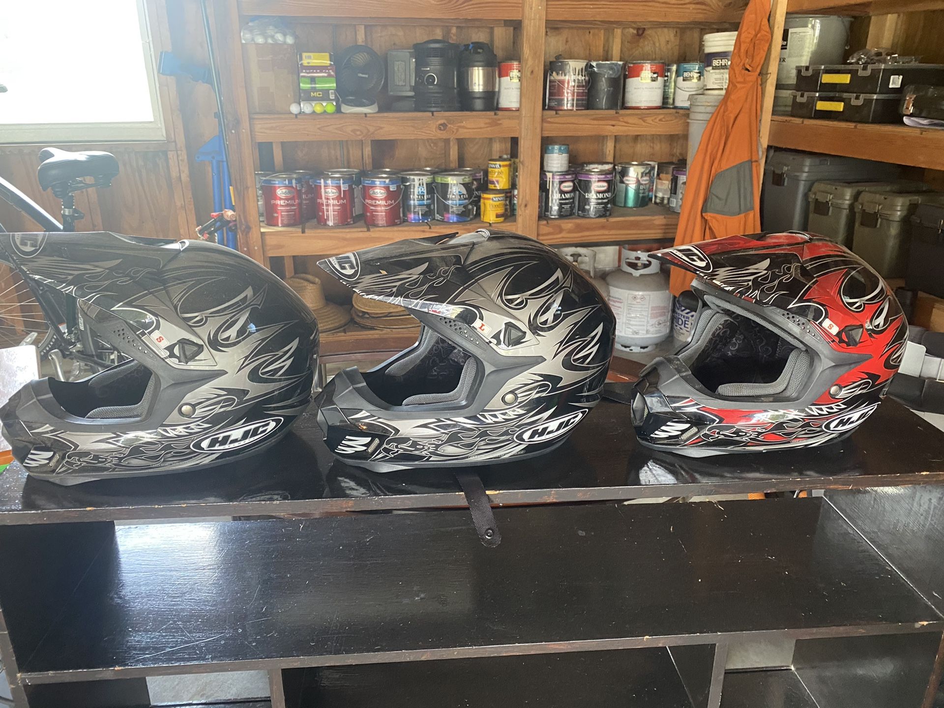 Motorcycle helmets, HJC