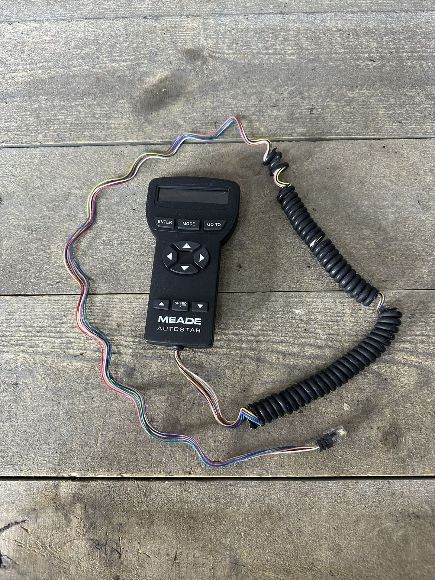 Meade Autostar Digital Telescope Remote Controller from ETX AS IS UNTESTED