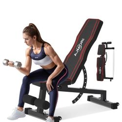 AJMORI Adjustable Weight Bench – New in Box