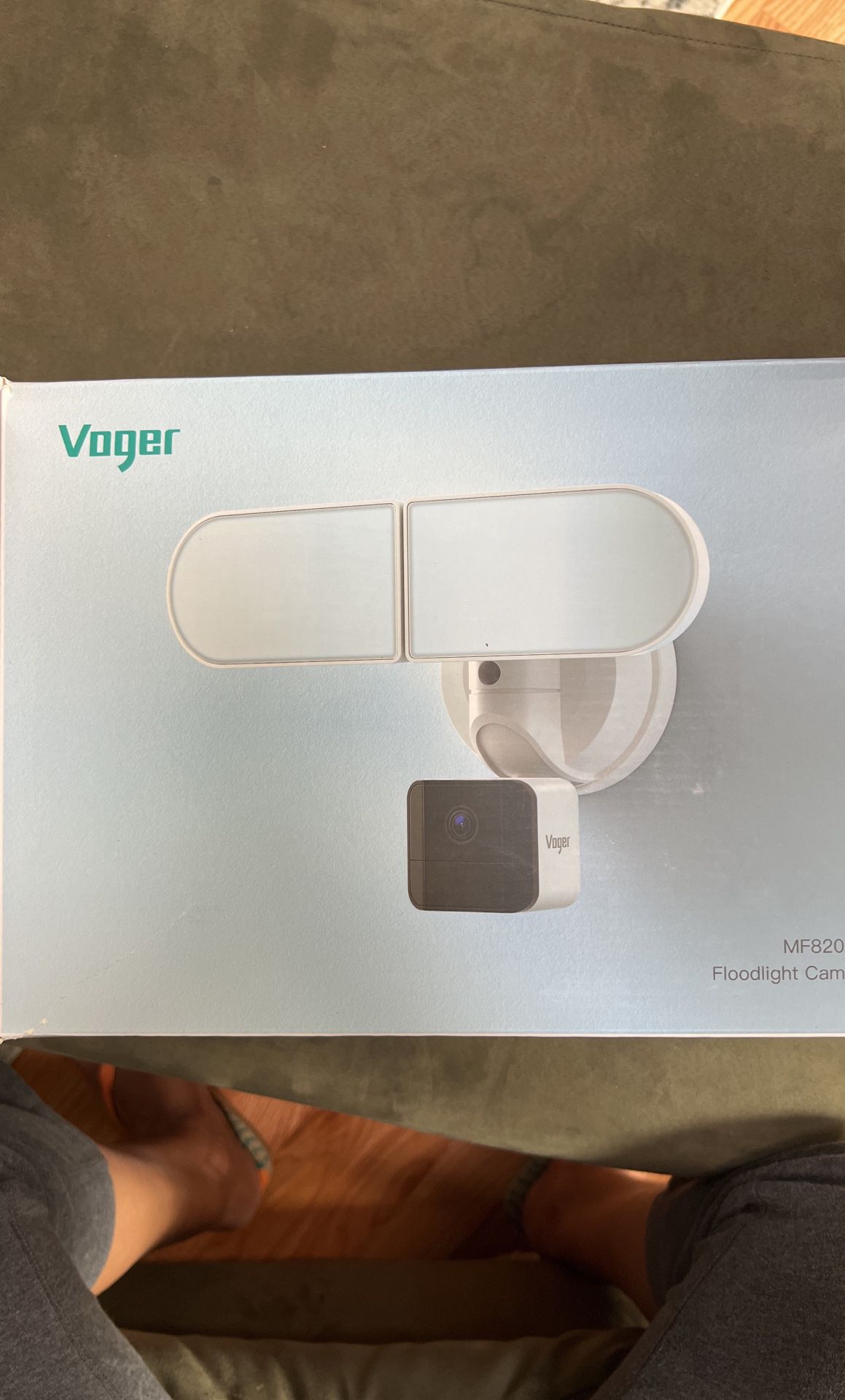Flooding Light Security Camera