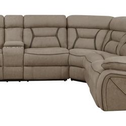AUTOMATIC RECLINING SECTIONAL SOFA SET 