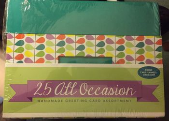 25 all occasions handmade greeting card assortment new