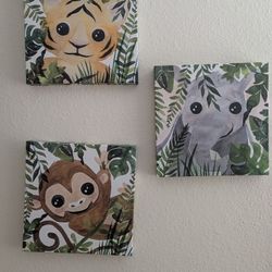 Jungle Theme Wall Decor