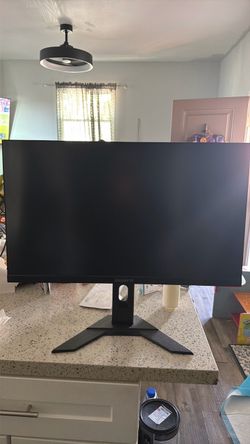 Gaming monitor and desk