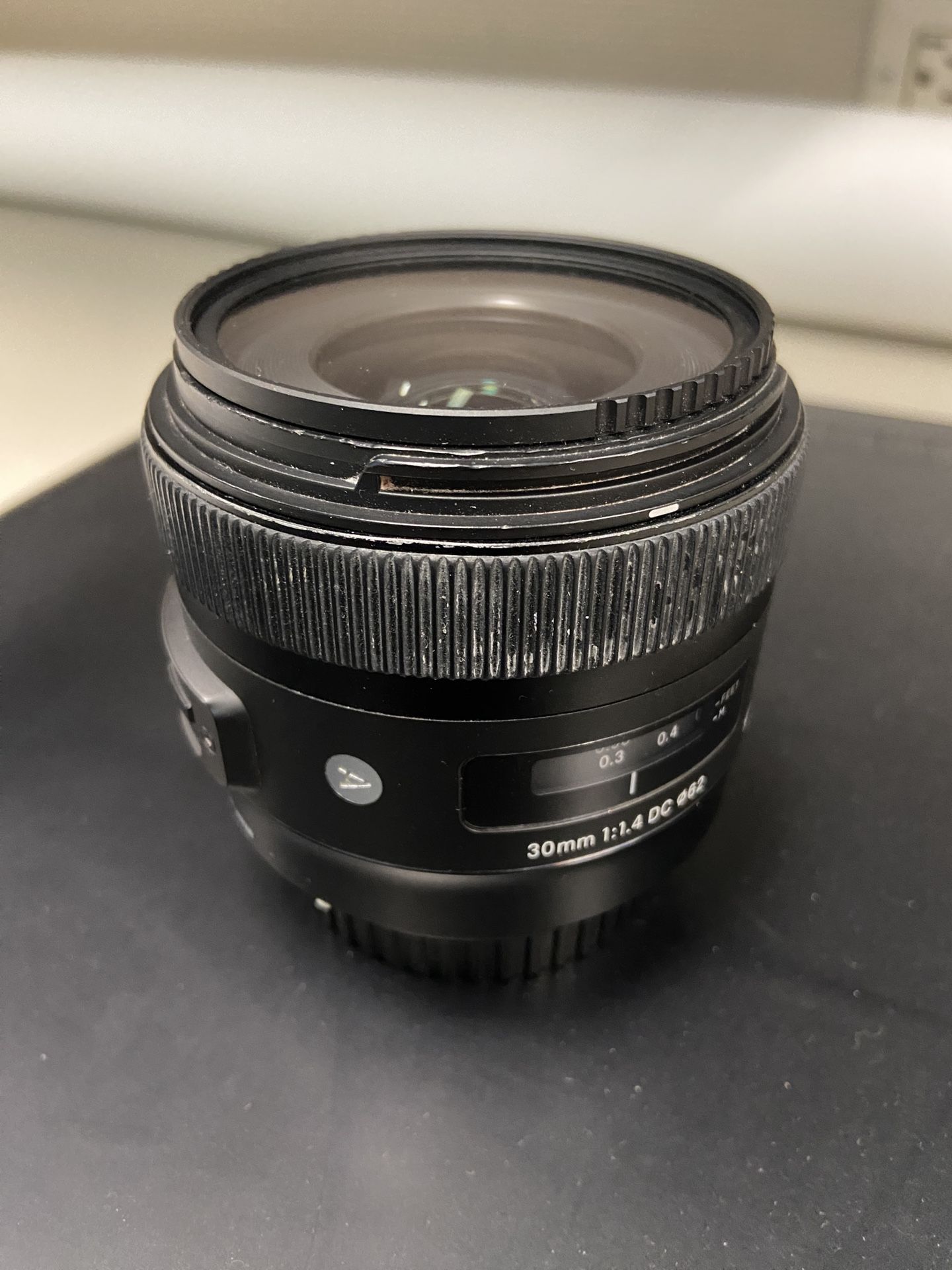 Sigma 30mm 1.4 Art lens for Canon EF