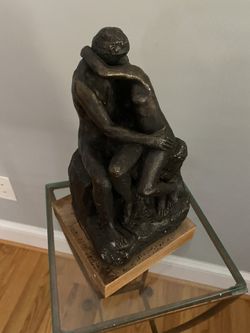Antique Romeo & Juliet Sculpture