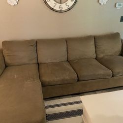 Taupe Sectional Couch