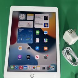 Apple iPad AIR 2 64GB WiFi 9.7” iPad—Silver  complete with usb and Apple Charger 