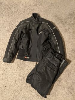 Nitro racing jacket and First Gear pants