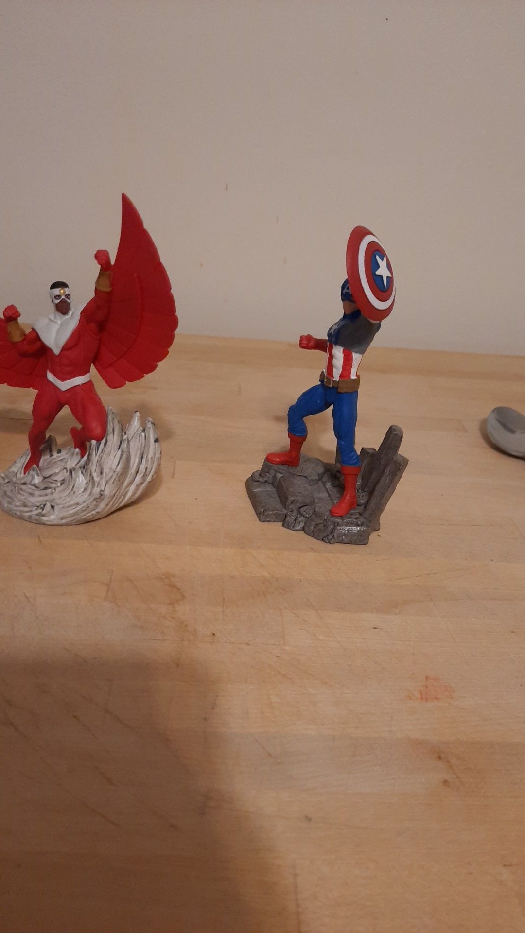 Captain America and the Falcon figures collectables