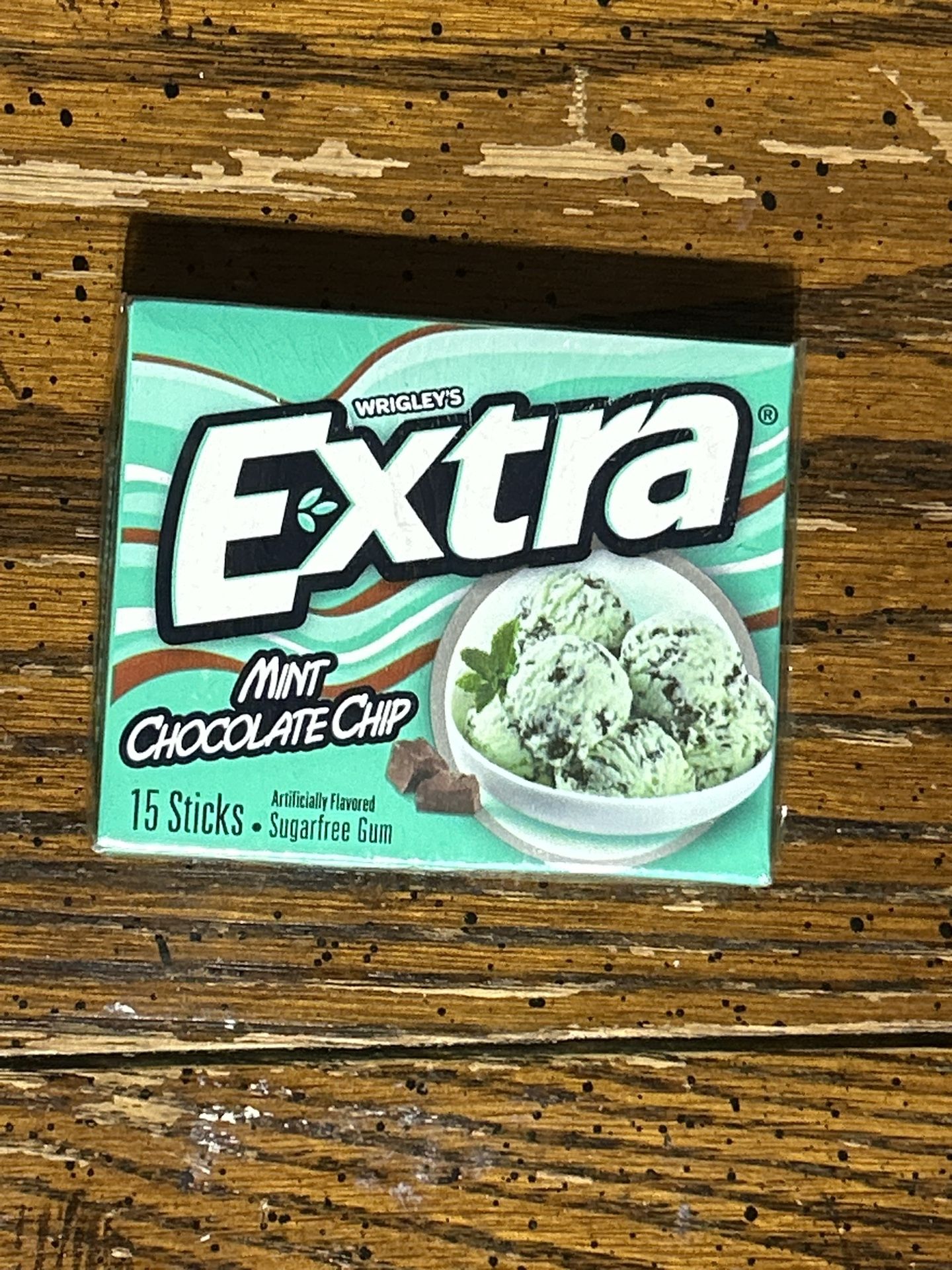 Extra Mint Chocolate Chip Flavor Gum Discontinued Sealed for Sale in