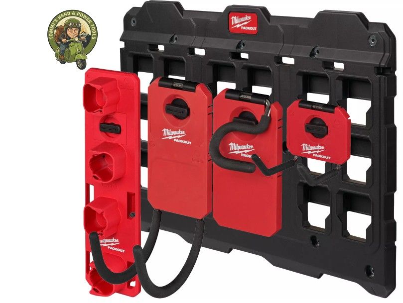 Milwaukee PACKOUT Wall Plate and Hook Organizer Set